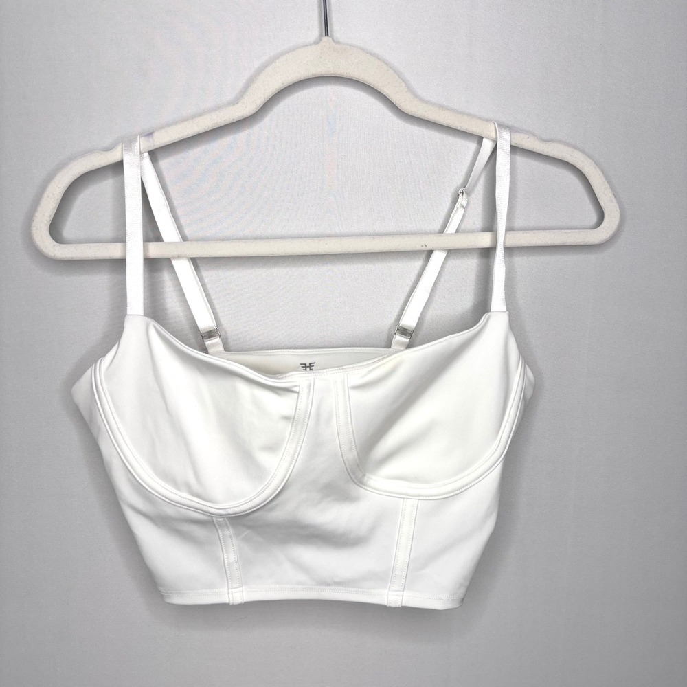 Heroine Sport White Bustier Sports Bra - Picture 10 of 10
